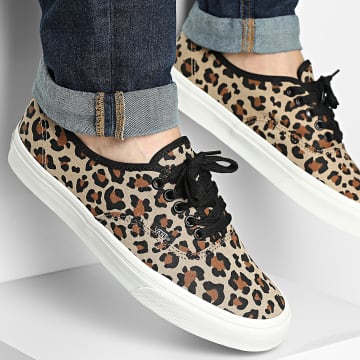 Vans - Zapatillas Authentic 00D7Y Animalier Leopardo