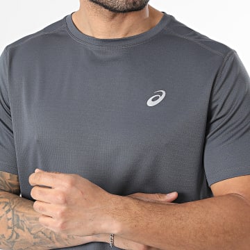 Asics - T-Shirt manga longa A Faixas Premium Essentials KD3926 Bege