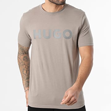 HUGO - Tee Shirt Dulivio 50467556 Taupe