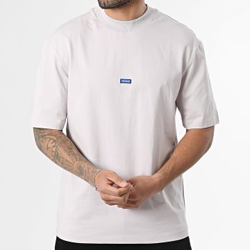 Hugo Blue - Tee Shirt Nieros 50509991 Gris Violet Clair