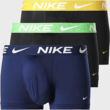 Nike - Pack van 3 Boxers Dri-FIT Essential Micro KE1156 Zwart Geel Groen Marineblauw