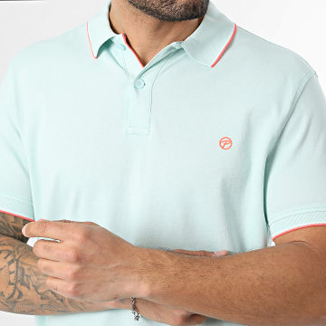 Classic Series - Polo Kurzarm M-ROS-POL003 Hell Türkis Blau