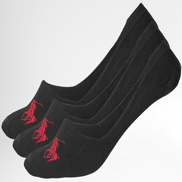 Polo Ralph Lauren - Pack de 3 Pares de Calcetines Big Player Negro