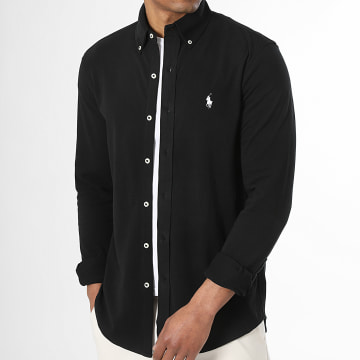 Polo Ralph Lauren - Chemise Manches Longues Original Player Noir