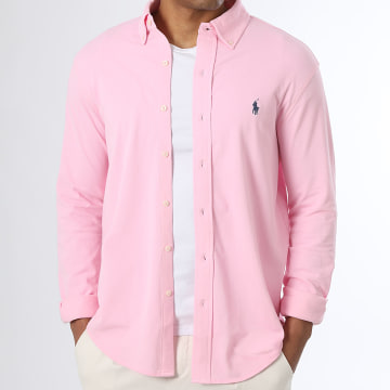 Polo Ralph Lauren - Camicia Maniche Lunghe Original Player Rosa