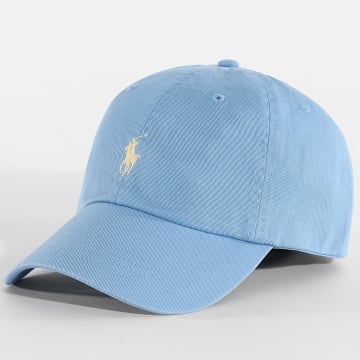 Polo Ralph Lauren - Casquette Original Player Bleu Clair Jaune
