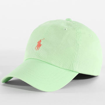 Polo Ralph Lauren - Casquette Original Player Vert Clair Orange
