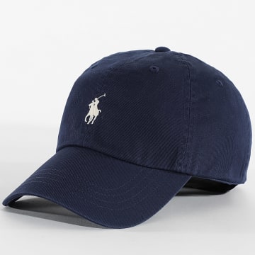Polo Ralph Lauren - Casquette Original Player Bleu Marine Beige Clair