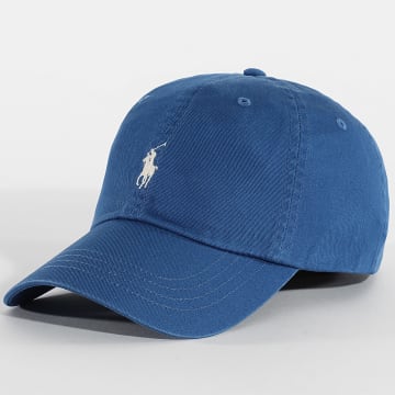 Polo Ralph Lauren - Casquette Original Player Bleu Roi Beige Clair