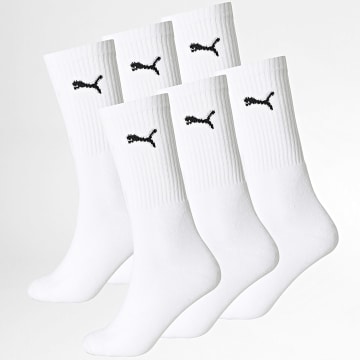 Puma - Pack van 6 Paar Sokken 701241474 Wit