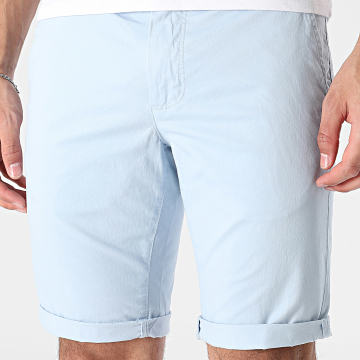 Teddy Smith - Pantaloncino Chino 10415076D Blu Chiaro