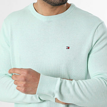 Tommy Hilfiger - Pull Essential 9999 Vert Clair