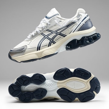 Asics - Sneakers Gel Kinetic Fluent 1203A591 Wit Independence Blue