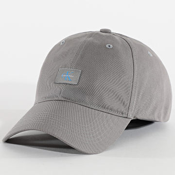 Calvin Klein - Casquette Monologo Woven Patch 5077 Gris Anthracite
