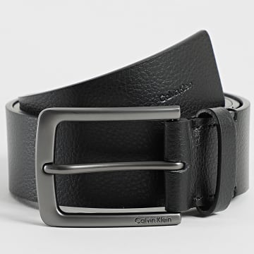 Calvin Klein - Cinturón Casual Hebilla de Pin Pebble 7065 Negro