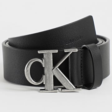 Calvin Klein - Cinturón CK Hebilla Lisa 7091 Negro