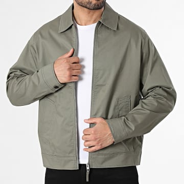Jack And Jones - Veste Zippée Maurice Vert Kaki