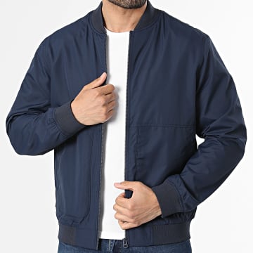 JJ Rebel - Jacket Bomber Lane Navy Blue