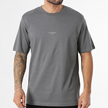 JJ Rebel - Tee Shirt Ruben Gris Anthracite