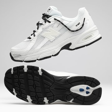 New Balance - Baskets 740 U740WW2 White Black x SUPERLACED