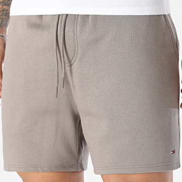 Tommy Jeans - Short Jogging Flag Beach 1931 Taupe