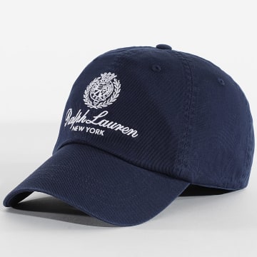 Polo Ralph Lauren - Casquette Logo Embroidery Bleu Marine Blanc