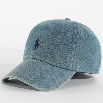 Polo Ralph Lauren - Casquette Jean Original Player Bleu Denim Bleu Marine
