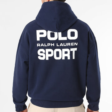 Polo Sport Ralph Lauren - Sweat Capuche Logo Sport Bleu Marine