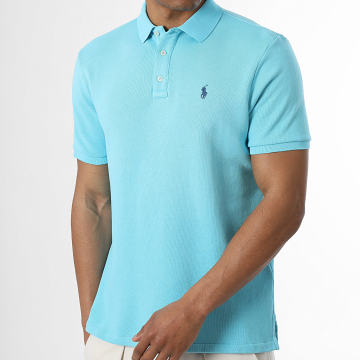 Polo Ralph Lauren - Polo Manches Courtes Original Player Bleu Clair