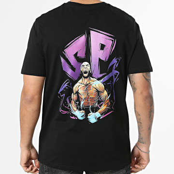 Super Prodige - Camiseta Oversize Large Energie Negro Violeta