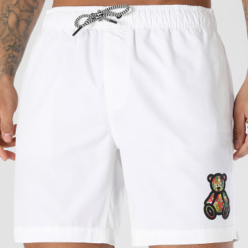 Teddy Yacht Club - Short De Bain Small Luxury Blanc