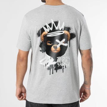 Teddy Yacht Club - Camiseta Oversize Large Bear Gris