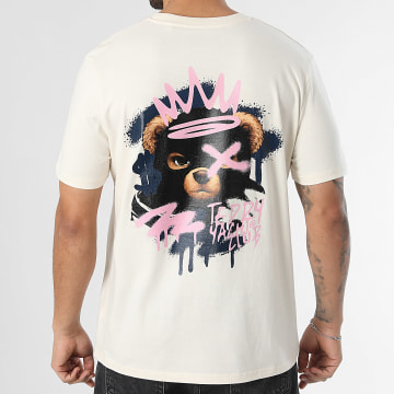Teddy Yacht Club - Camiseta Oversize Large Bear Pink Beige