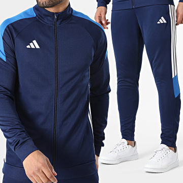 Adidas Sportswear - Ensemble De Survetement A Bandes Tiro Essential KC7138 Bleu Marine