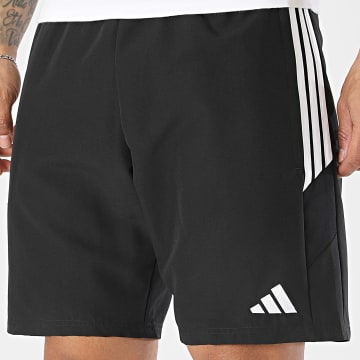 Adidas Sportswear - Short Jogging A Bandes Tiro 26 Essentials KC9690 Noir