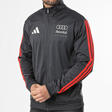 Adidas Sportswear - Veste Zippée A Bandes Audi Revolut Formula One KE6784 Gris Anthracite