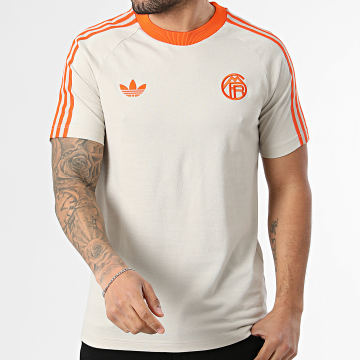 Adidas Originals - Tee Shirt A Bandes Bayern Munich Originals JZ2731 Beige Orange