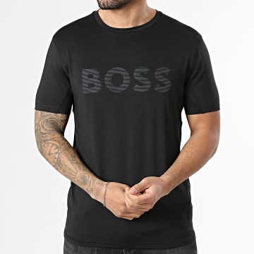 BOSS - Tee Shirt Active 50531244 Noir Réfléchissant
