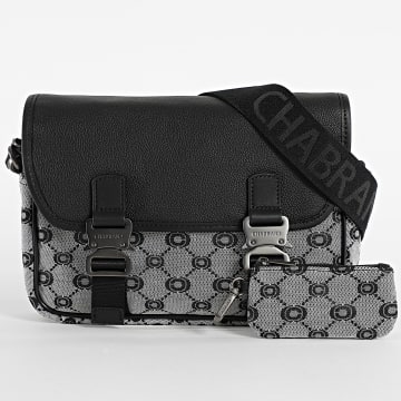 Chabrand - Sacoche Icône Toile Gris Noir