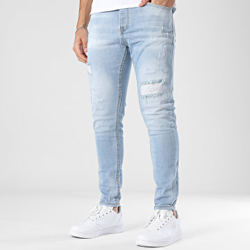Classic Series - Jean Skinny 842 Blau Washed