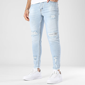 Classic Series - Jean Skinny 607 Blau Washed