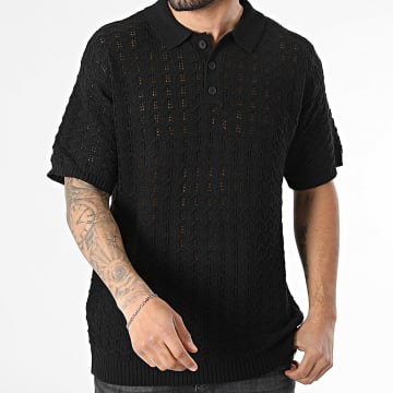 MTX - Polo Kurzarm Strick 763 Schwarz