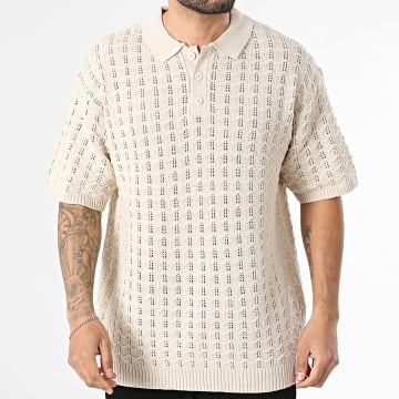 MTX - Polo Kurzarm Maschen 763 Beige