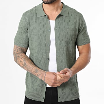 MTX - Hemd Kurzarm Strick 783 Grün