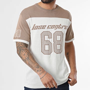 MTX - T-Shirt Strick 003 Hellbeige Braun