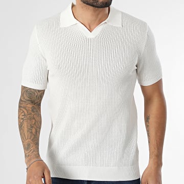 MTX - Polo Kurzarm Strick 08 Hellbeige