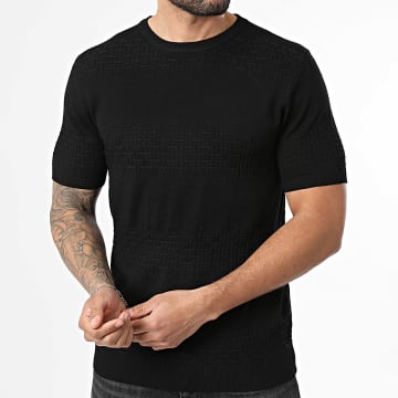 MTX - T-Shirt Strick 033 Schwarz