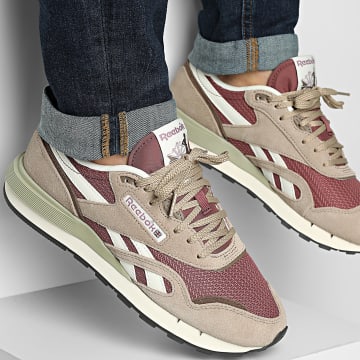 Reebok - Baskets Classic Nylon 89 100245074 Grey Red Chalk