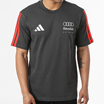 Adidas Performance - Camiseta Con Franjas Audi Revolut F1 KE6096 Gris Antracita