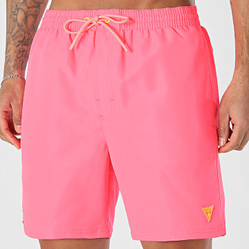 Guess - Short De Bain F6GT24-WG282 Rose Fluo